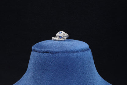 92.5 Pure Silver Serpent Ring Design 35