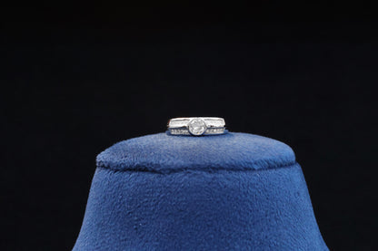 92.5 Pure Silver Ring - Band Design 71