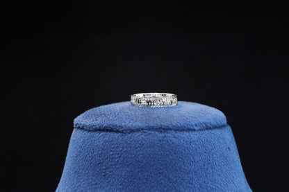 92.5 Pure Silver Band Ring - Design 67